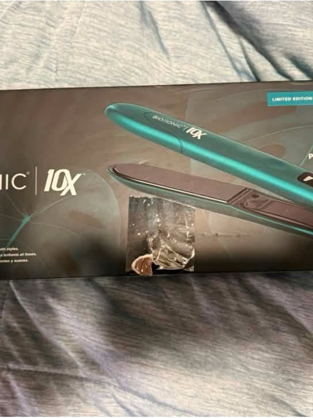 Bio Ionic 10X Teal Hair Straightener - Limited Edition